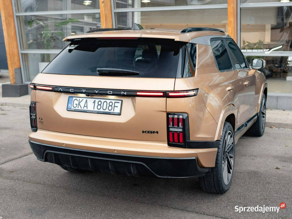 SsangYongKGM Actyon Adventure PodgrzI wentylf kurtyny powietrzne Samochody osobowe Gdańsk