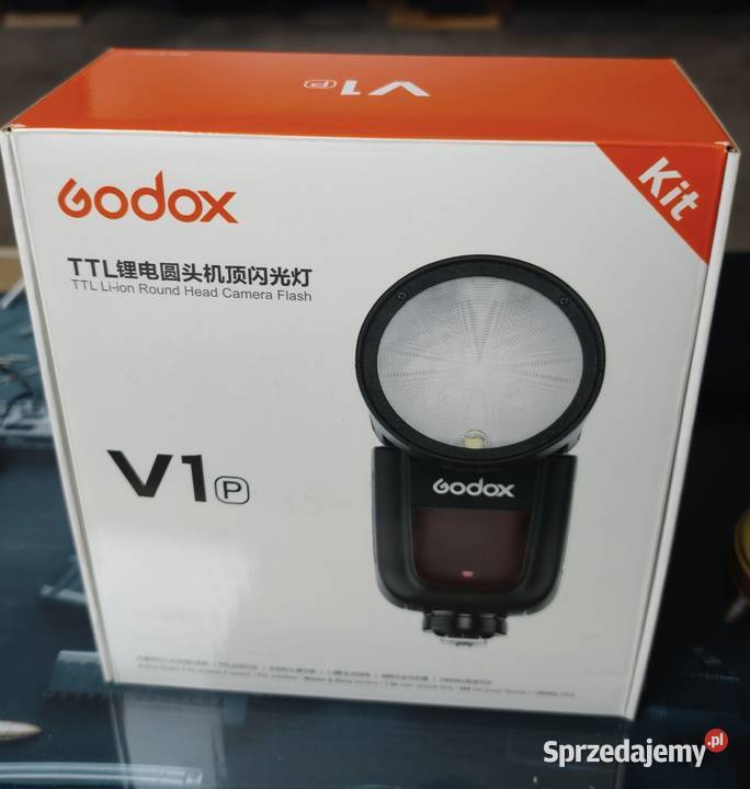 LAMPA BŁYSKOWA GODOX v1 do Pentax zestaw AKR1 Akcesoria sprzedam
