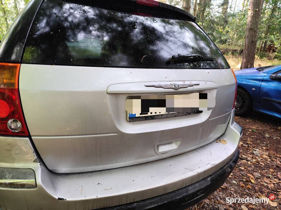 Chrysler pacific 35 benzyna gaz na części 4x4 nieuszkodzony Stargard