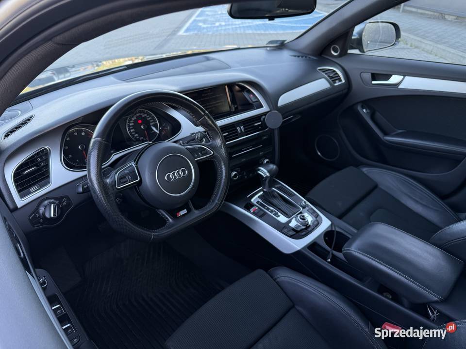 Audi A4 B8 18 SLine Daytona Grey BO autoalarm Płońsk