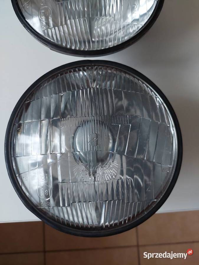 Orginalne lampy fiat 125p firmy ZELMOT z dawnej śląskie Mysłowice
