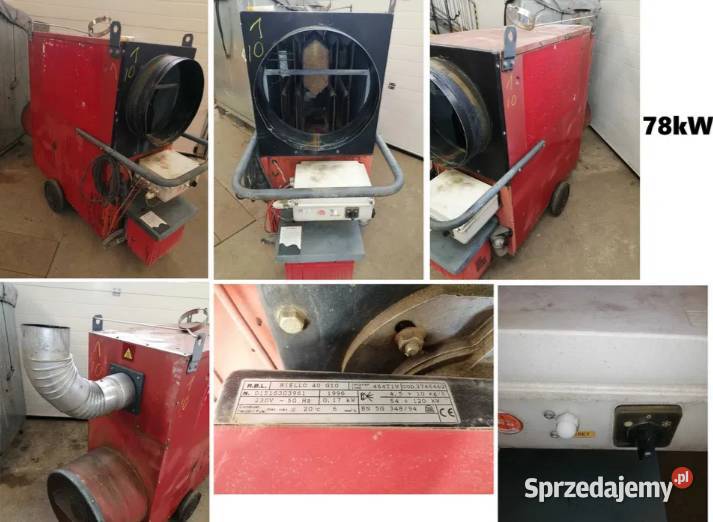 Nagrzewnica przemysłowa budowlana hala warsztat Gorzów Wielkopolski