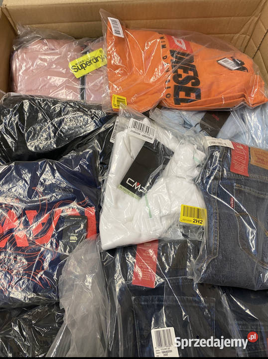 Paleta MIX Odzieży kategoria A ware światowe Warszawa