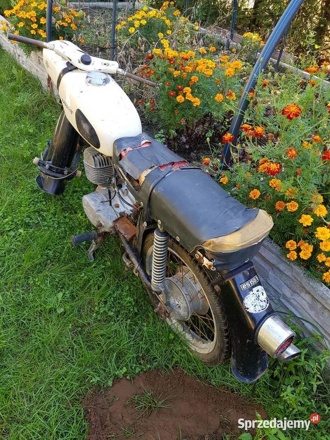 MZ ES 1501 trophy tropik tramp motor emzetka Leżajsk
