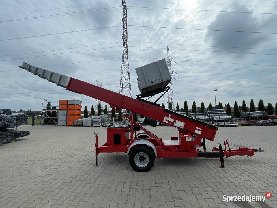 Winda dekarska TEUPEN 25 VH M4 drabina budowlana Rok produkcji 2000 Pozostałe Ślesin