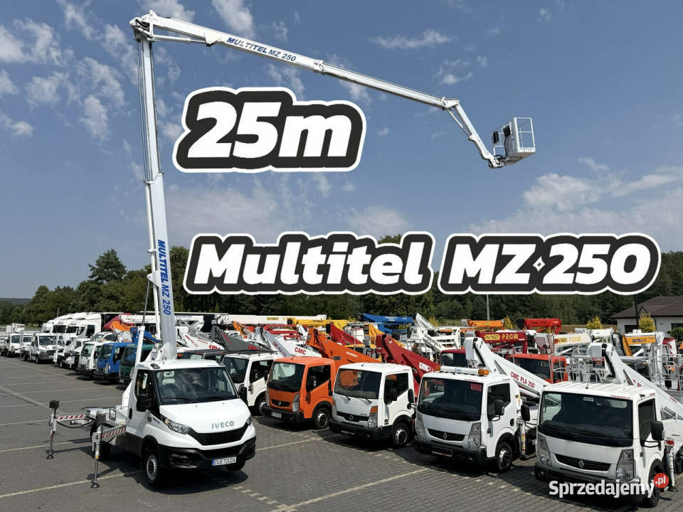 Iveco Daily 35S14 Podnośnik Koszowy Multitel MZ