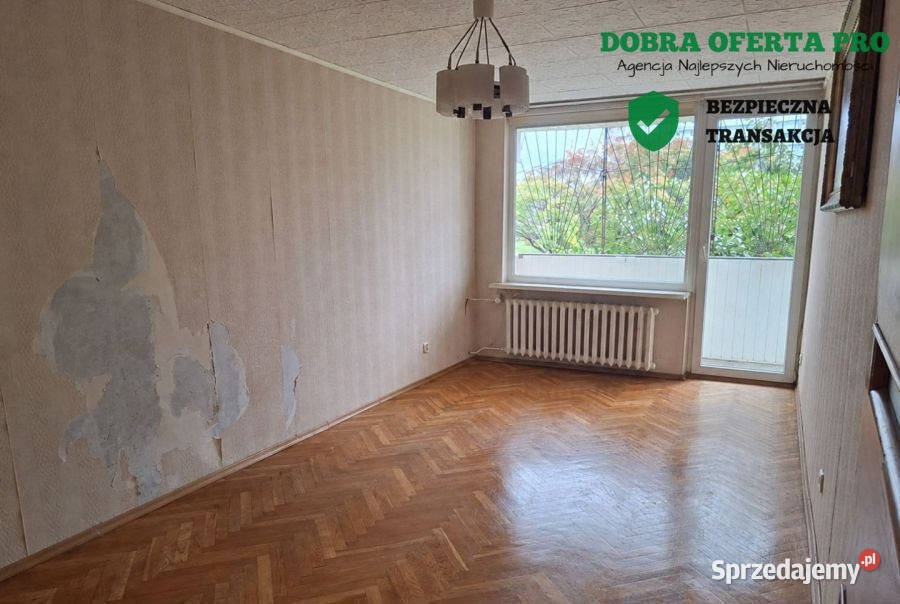 3 pokoje balkon do remontu Przymorze cegła