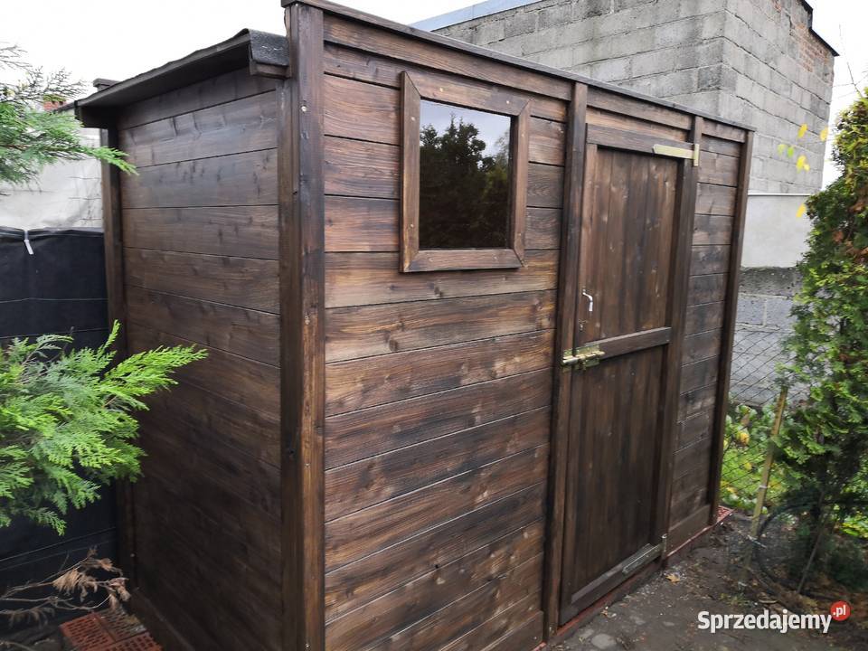 Domek ogrodowy narzędziowy schowek drewutnia Kawnice sprzedam