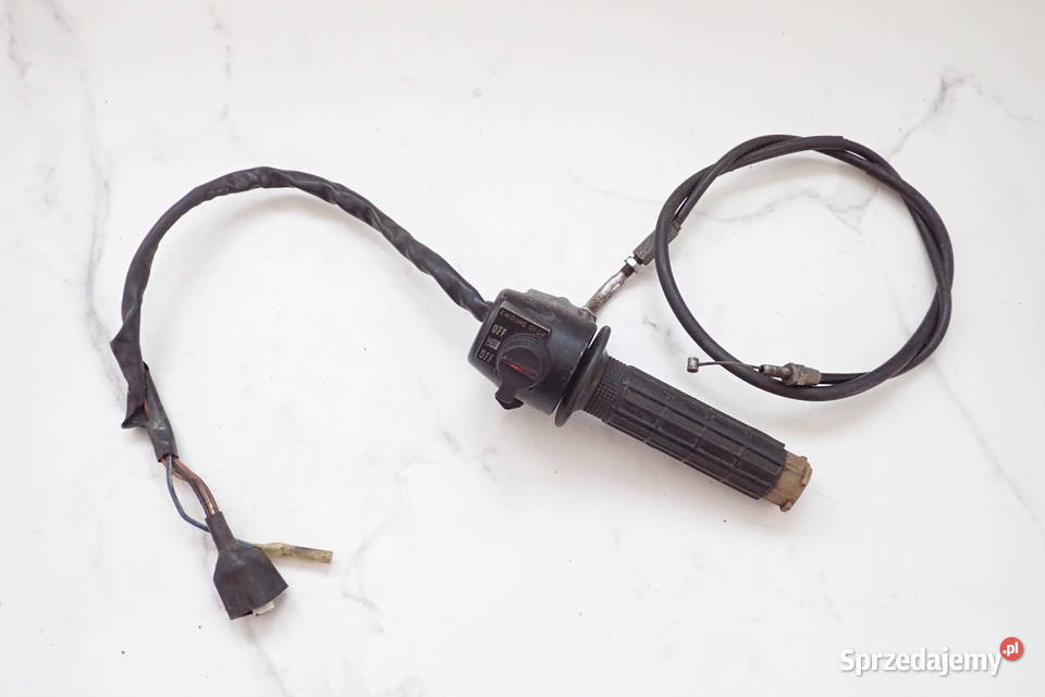 Manetka Linka Gazu Włącznik Zapłonu Kawasaki KZ Strzelce Krajeńskie