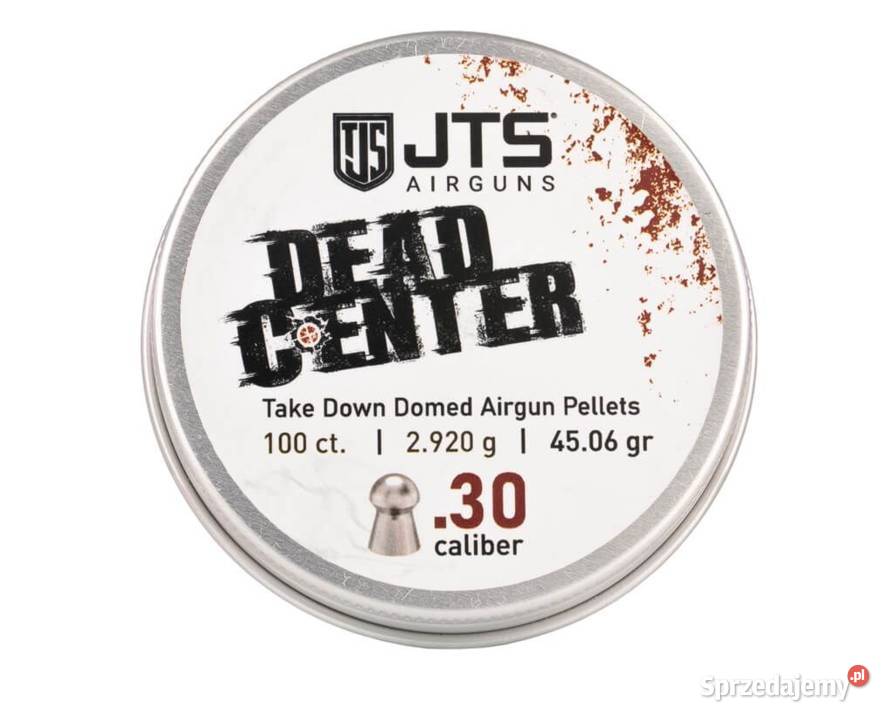 SRUT Airgun Pellets JTS Dead Center Precision Sporty strzeleckie i myślistwo Trzcianka