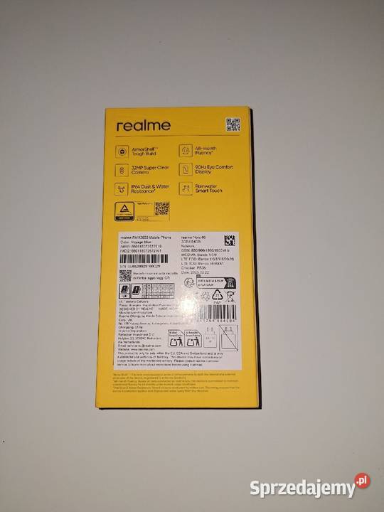 NOwy realme note 60 64gb Wrocław sprzedam