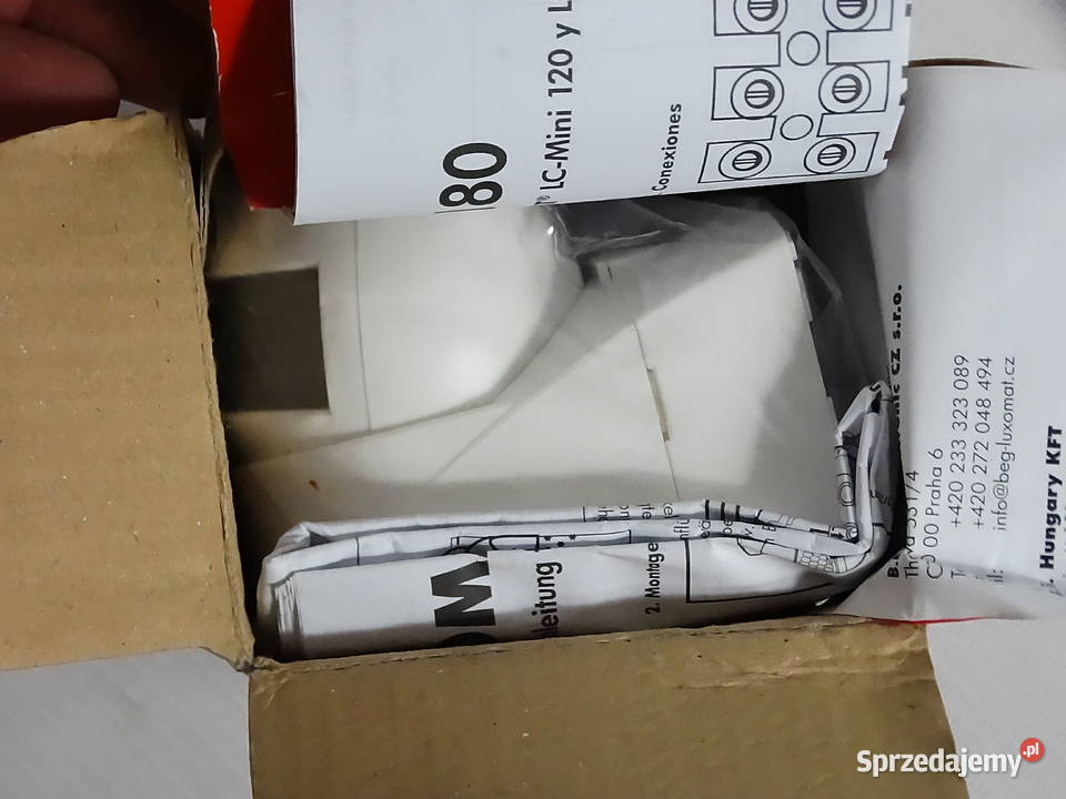 Czujnik Ruchu BEG LUXOMAT LCMini 180 NOWY Biały Biłgoraj