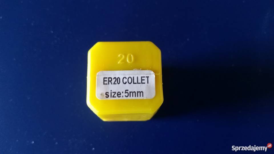 er20 fi 5mm tulejka zaciskowa cnc Czechowice-Dziedzice