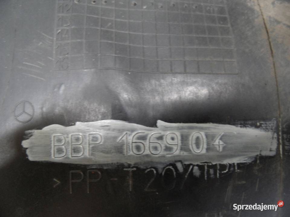 MERCEDES E IV W212 12r nadkole prawe tył