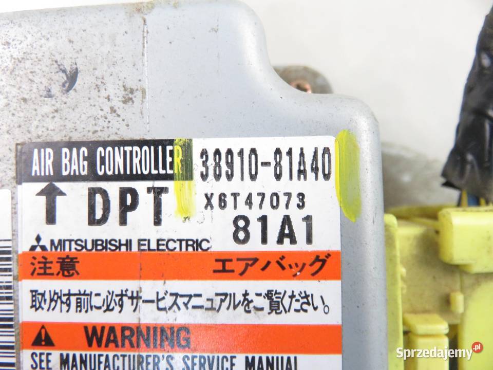 MODUŁ AIRBAG SUZUKI JIMNY 3891081A40 X6T47073