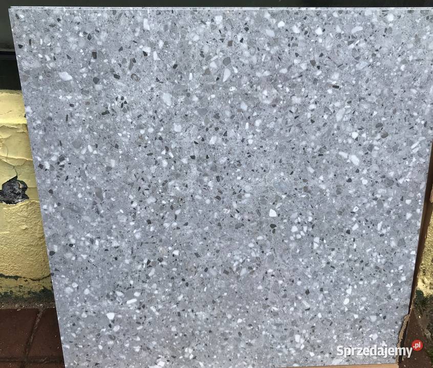 Gres 80x80 płytka lastriko Terazzo Bianco Design Zakopane