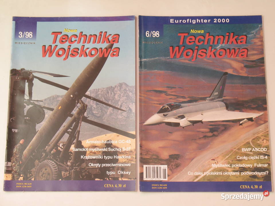 Technika Wojskowa 13 i 612 rocznik 1998 Wojsko i militaria małopolskie Kraków