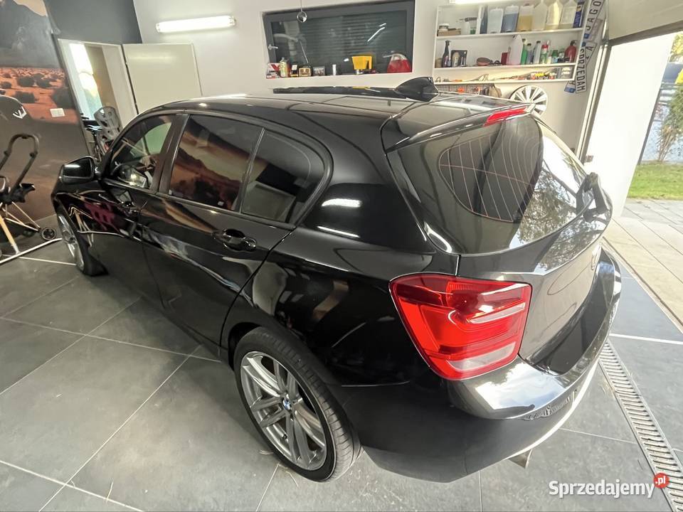 BMW F20 118i 170 tył napęd wersja URBAN welurowa tapicerka Seria 1 Łask