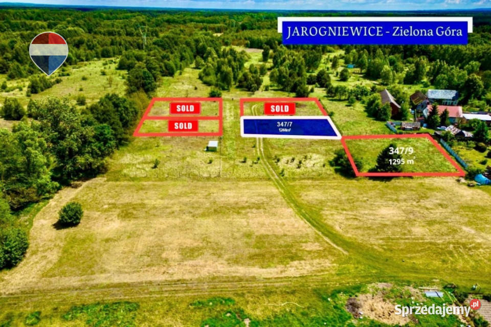 Na sprzedaż działka 3477 Nowe MiastoZielona Góra Nieruchomości Jarogniewice