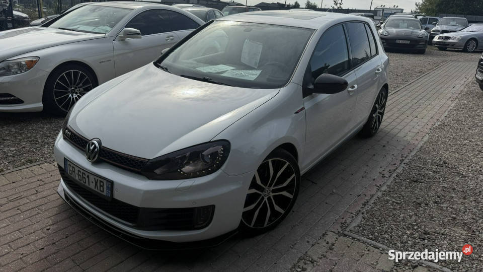 Volkswagen Golf 20tsi GTI 220 Automat xenon ledy elektryczne lusterka Golf pomorskie