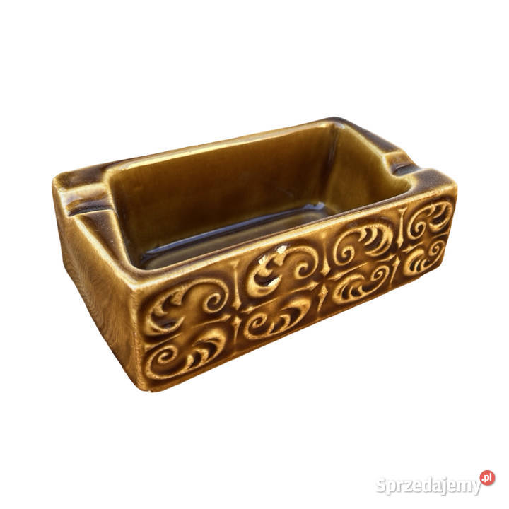 Popielnica Ditmar Urbach Czechosłowacja lata 60 brązowy Warszawa