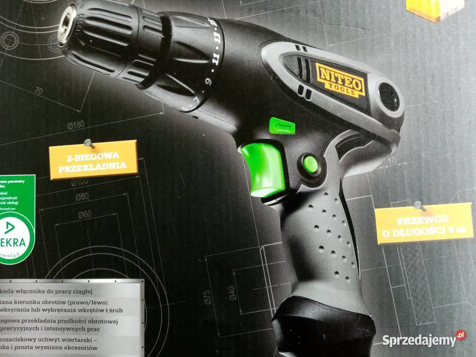 Wiertarko wkrętarka 6m przewodu Nowa Wieliczka