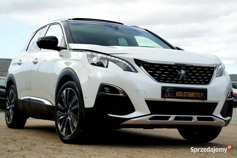 Peugeot 3008 GT ful led skóra masaze ACC kamery opolskie Otmuchów