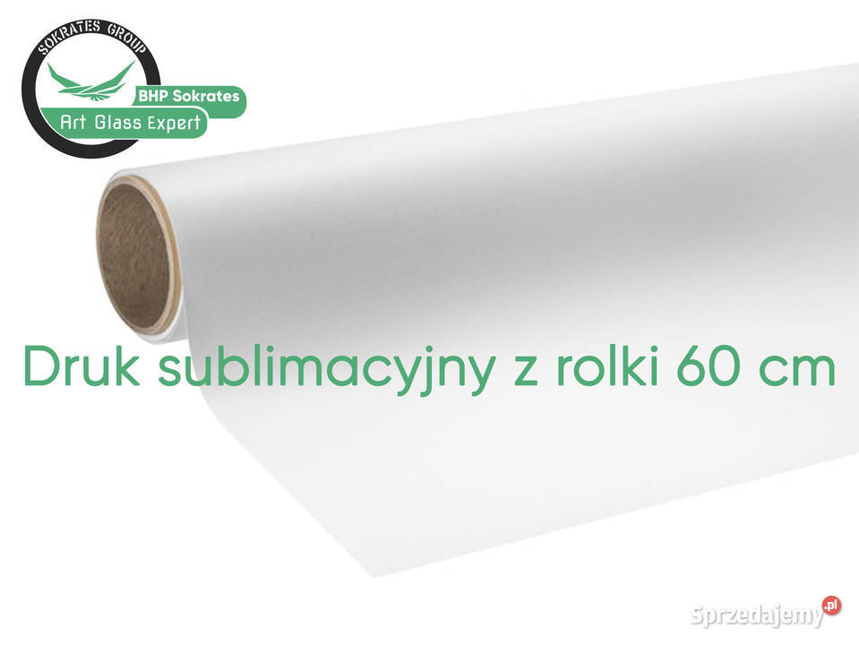 Druk sublimacyjny na rolce 60 śląskie Zabrze sprzedam