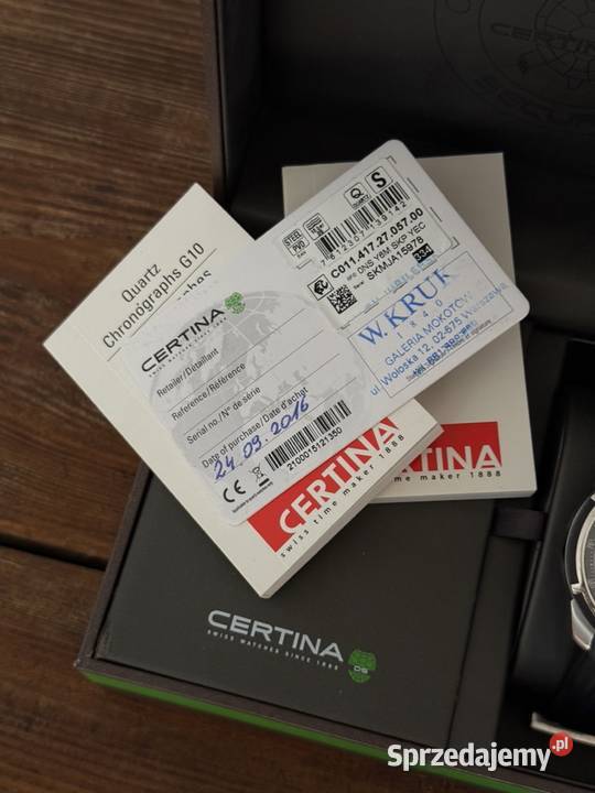 Certina DS Furious Chronograph C0114172705700 Ciechanów