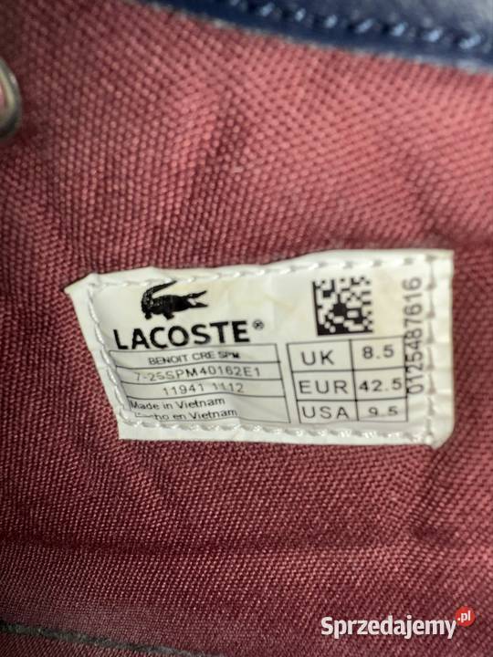 Buty Lacoste niebieski Gdańsk