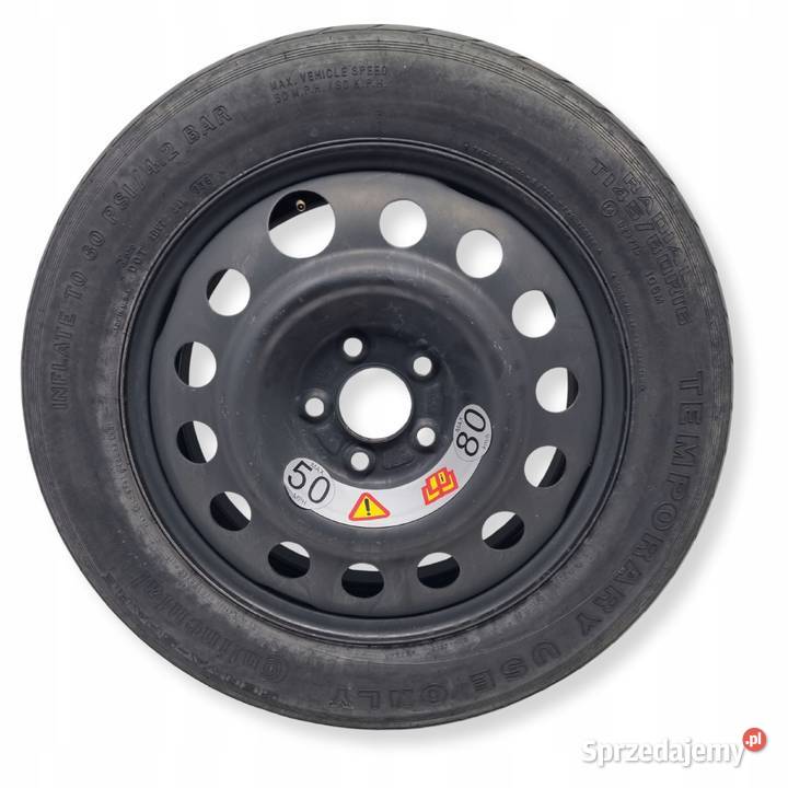 KOŁO DOJAZDOWE ZAPASOWE Jaguar SType 14580 R16