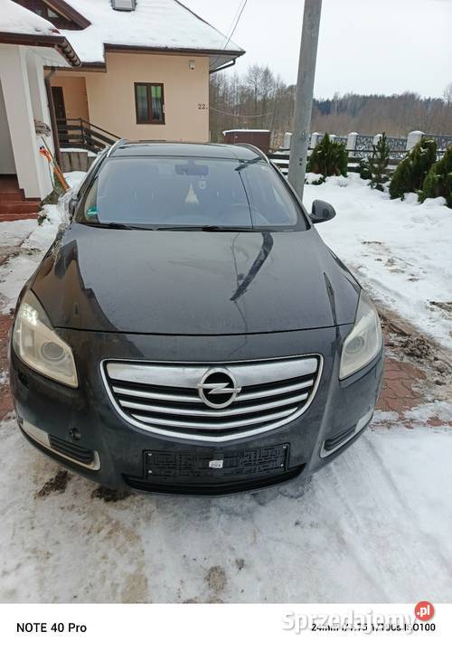 Sprzedam Opel Insignia przycierce Rok produkcji 2010
