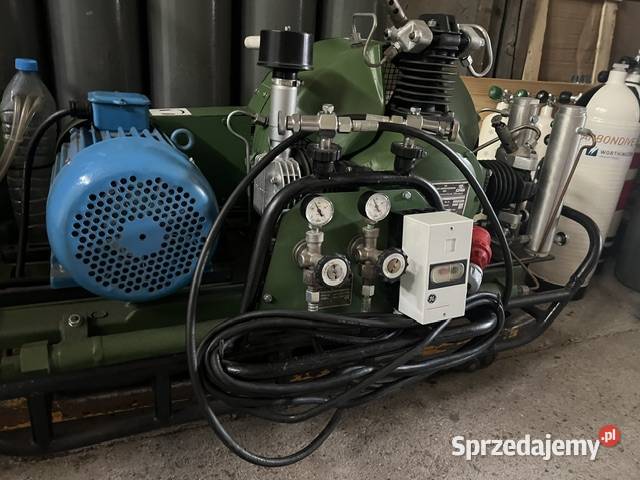 Sprężarka firmy VEB Geraer Kompressorenwerk Nurkowanie sprzedam