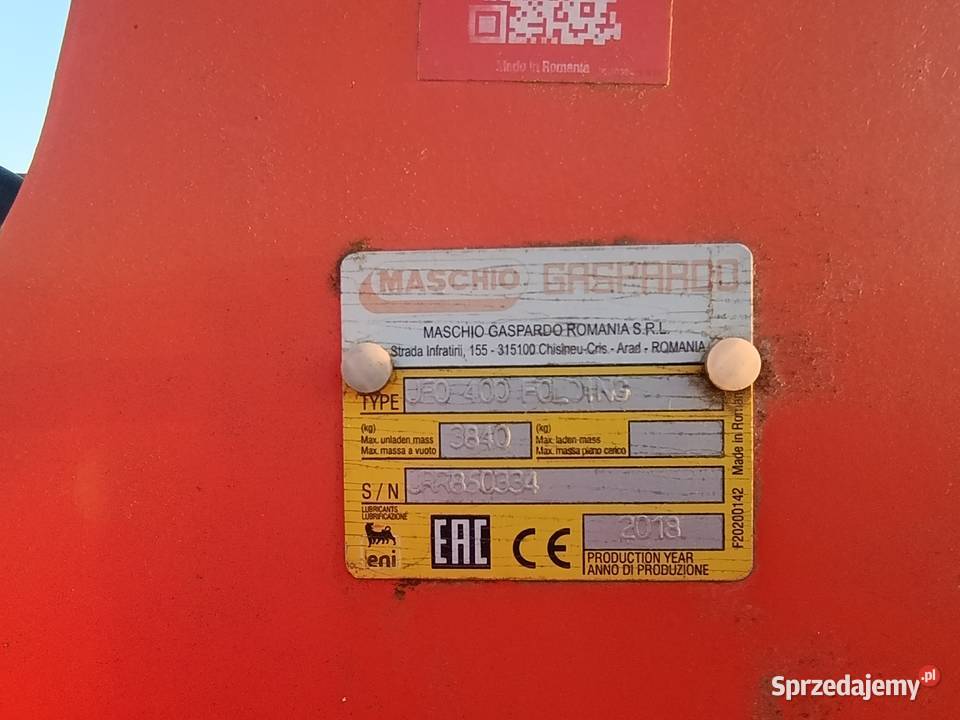 Talerzówka Gaspardo Kruklanki