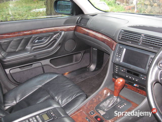 BMW E38 740iL 99 LIFT DRZWI LONG TAPICERKA Rok produkcji 1999 Kościelnik