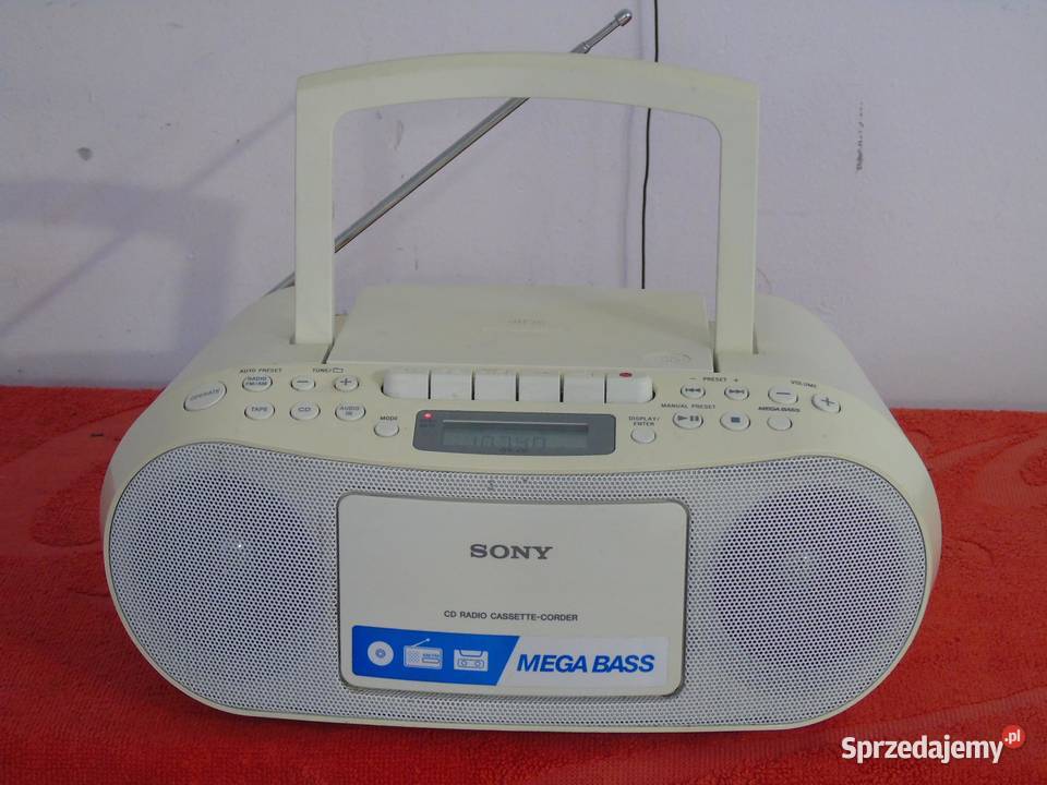 Radio odtwarzacz z CD i magnetofon Sony CFDS50 Jasło