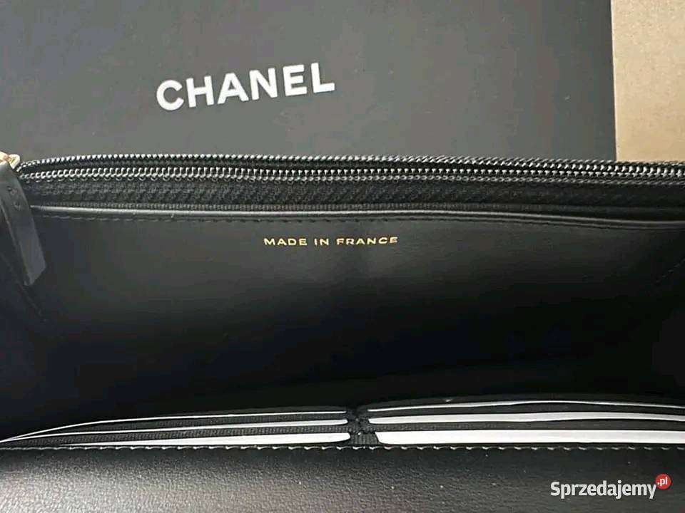 Chanel BOY WOC Czarne Kawiarnie GHW