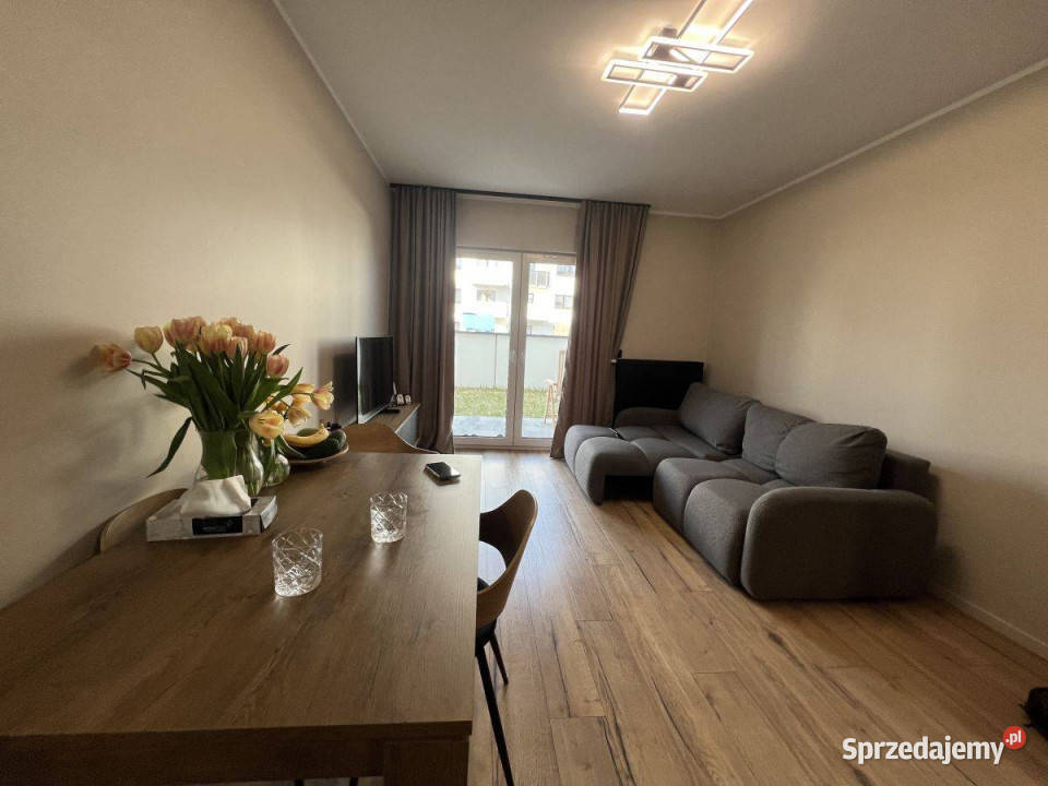 Mieszkanie z ogródkiem na sprzedaż blok Miękinia