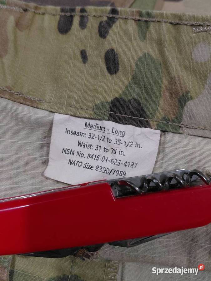 Mundur ACU multicam OCP medium long 2 dolnośląskie Wrocław sprzedam