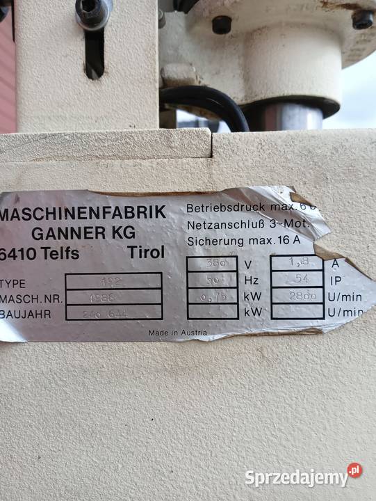 Wiertarka pozioma Ganner Wejherowo