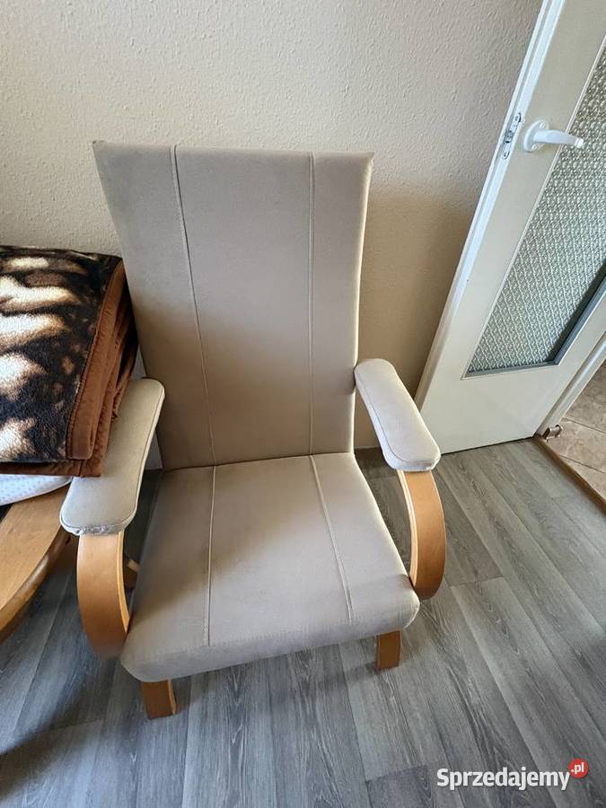 wersalka i 2 fotele nieuzywane velurbeż Opole sprzedam