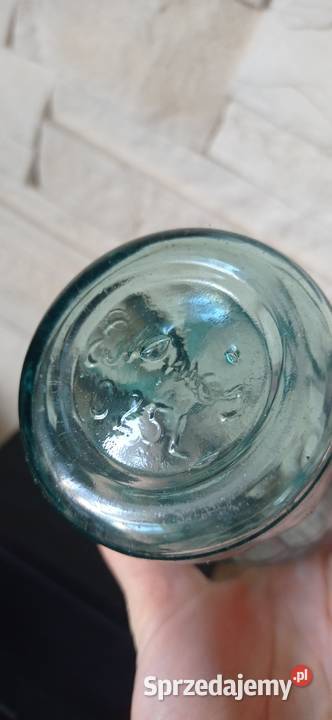 Zabytkowa butelka porcelanka mazowieckie Grójec