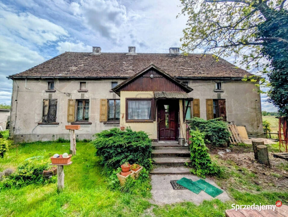 Duży przedwojenny dom jednorodzinny Pławin sprzedam