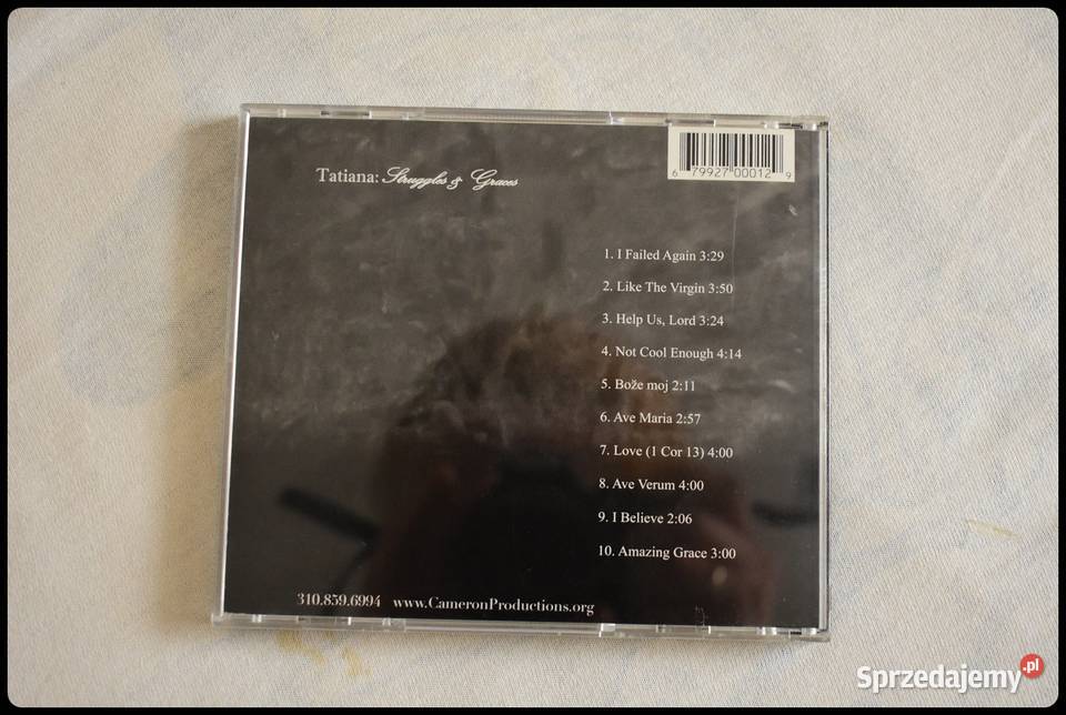płyta CD z muzyką TATIANA Struggles Graces 1 płyta Płock