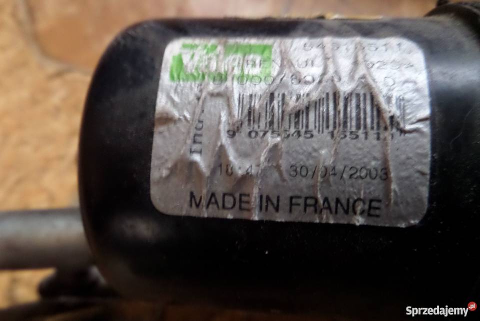 NISSAN MICRA K12 MECHANIZM SILNICZEK WYCIERACZEK