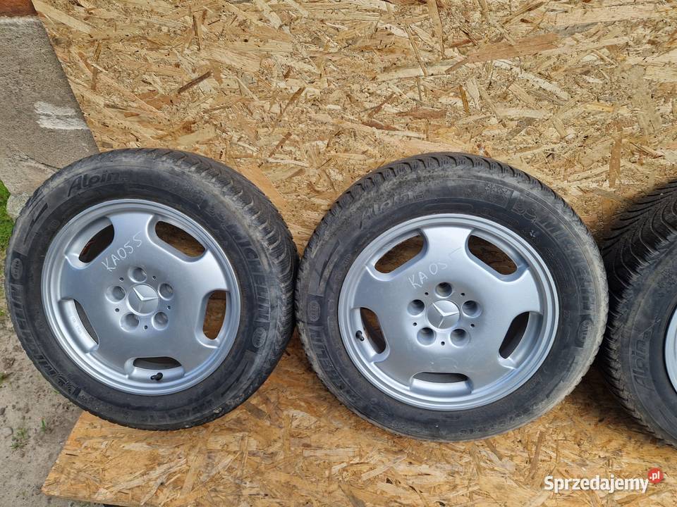 MERCEDES FELGI ALUMINIOWE 22555 R16 KOMPLET ET35 Słowikowo