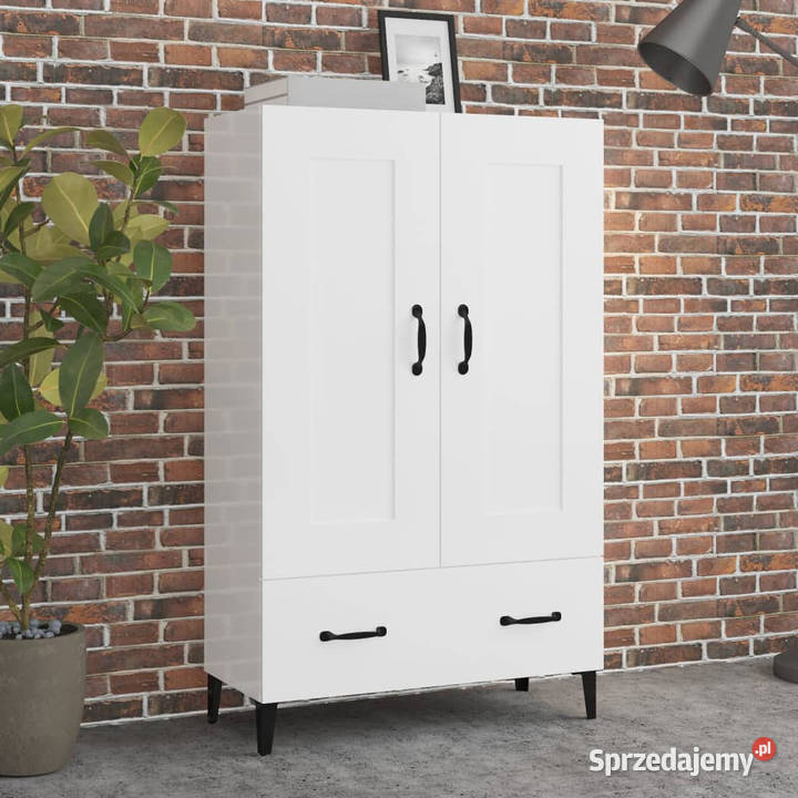 Szafka biała połysk 70x31x115 materiał Pozostałe Warszawa sprzedam