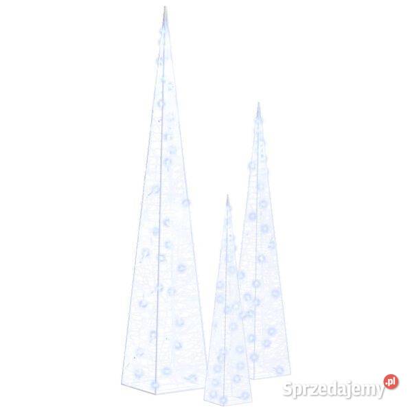 vidaXL Stożek dekoracyjny akryl okrągły