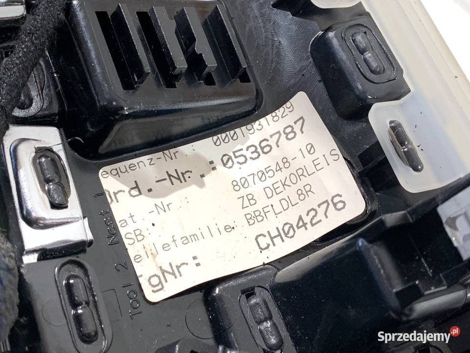 LISTWA DEKOR BMW G30 8070548 SedanLimuzyna sprzedam