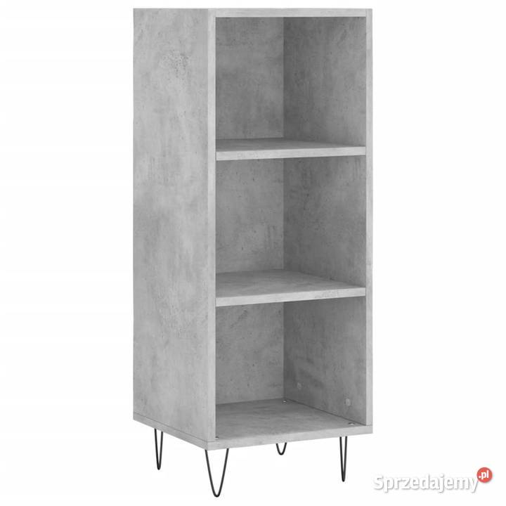 Wysoka szafka szarość betonu 345x34x180 Warszawa sprzedam
